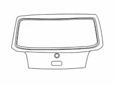 Заслонка багажника /помещения для груза VAN WEZEL купить