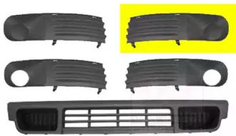 Решетка вентилятора, буфер VAN WEZEL купить