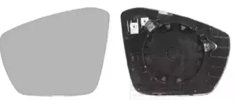 Зеркальное стекло, наружное зеркало VAN WEZEL купить