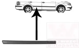 Облицовка / защитная накладка, дверь VAN WEZEL купить