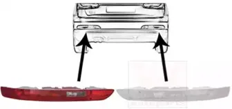 Задний фонарь VAN WEZEL купить