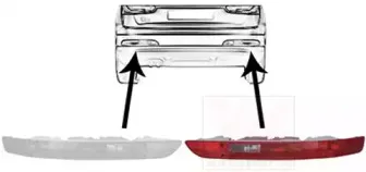 Задний фонарь VAN WEZEL купить