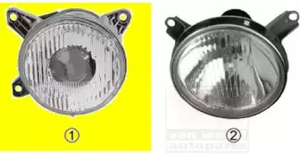 Основная фара VAN WEZEL купить