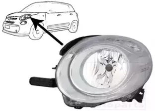 Основная фара VAN WEZEL купить