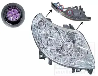 Основная фара VAN WEZEL купить