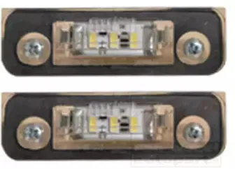 Фонарь освещения номерного знака VAN WEZEL купить