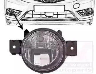 Противотуманная фара VAN WEZEL купить