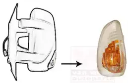 Фонарь указателя поворота VAN WEZEL купить