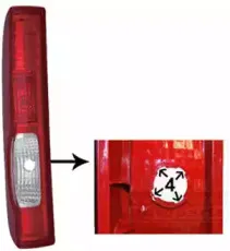 Задний фонарь VAN WEZEL купить