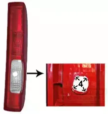 Задний фонарь VAN WEZEL купить