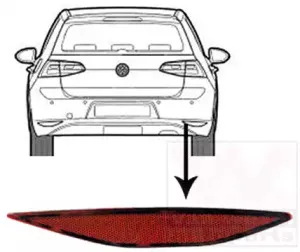 Отражатель VAN WEZEL купить