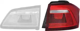 Задний фонарь VAN WEZEL купить