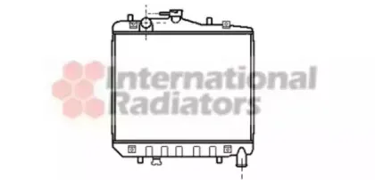 Радиатор, охлаждение двигателя VAN WEZEL купить
