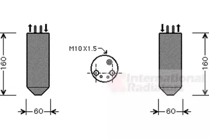 Осушитель, кондиционер VAN WEZEL купить