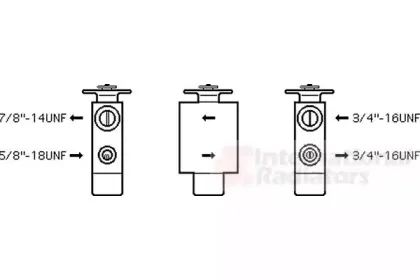 Расширительный клапан, кондиционер VAN WEZEL купить