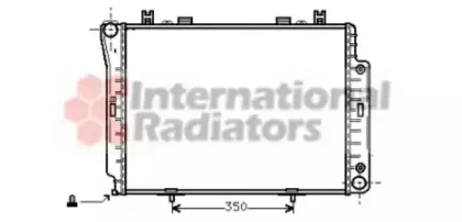 Радиатор, охлаждение двигателя VAN WEZEL купить