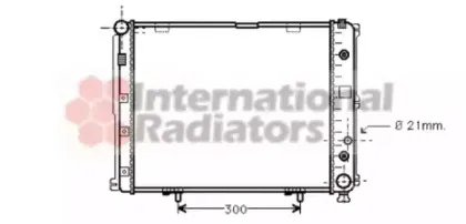 Радиатор, охлаждение двигателя VAN WEZEL купить