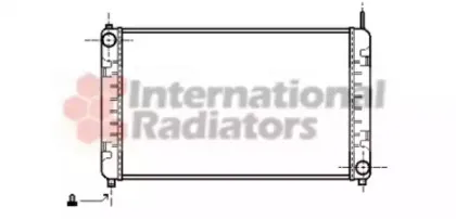 Радиатор, охлаждение двигателя VAN WEZEL купить