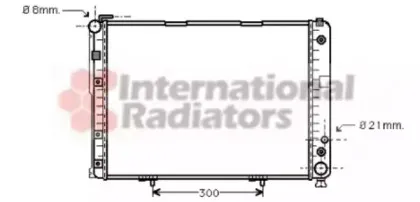 Радиатор, охлаждение двигателя VAN WEZEL купить