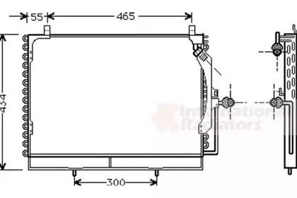 Конденсатор, кондиционер VAN WEZEL купить