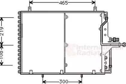 Конденсатор, кондиционер VAN WEZEL купить