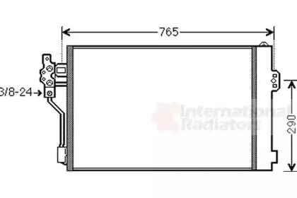 Конденсатор, кондиционер VAN WEZEL купить
