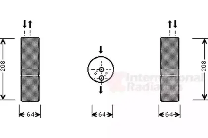 Осушитель, кондиционер VAN WEZEL купить