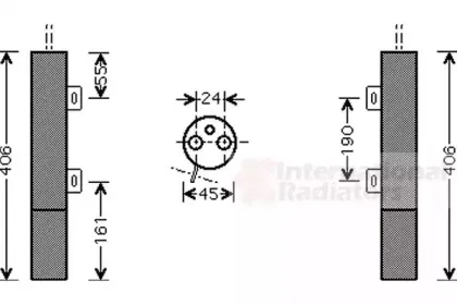 Осушитель, кондиционер VAN WEZEL купить