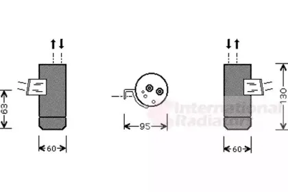 Осушитель, кондиционер VAN WEZEL купить