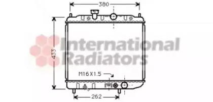 Радиатор, охлаждение двигателя VAN WEZEL купить