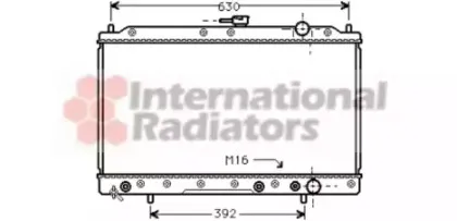 Радиатор, охлаждение двигателя VAN WEZEL купить