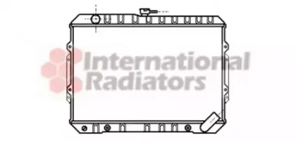 Радиатор, охлаждение двигателя VAN WEZEL купить