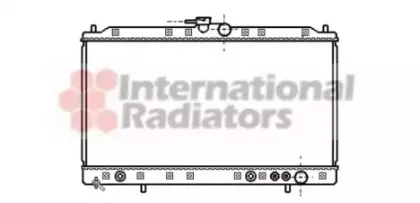 Радиатор, охлаждение двигателя VAN WEZEL купить