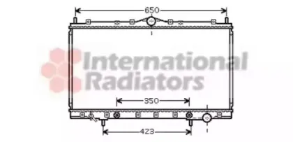 Радиатор, охлаждение двигателя VAN WEZEL купить