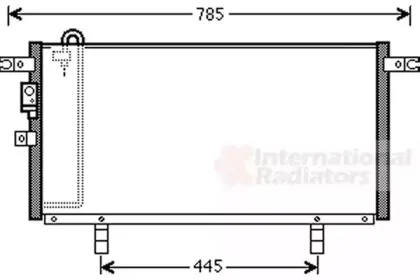 Конденсатор, кондиционер VAN WEZEL купить