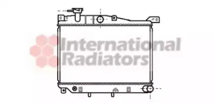 Радиатор, охлаждение двигателя VAN WEZEL купить