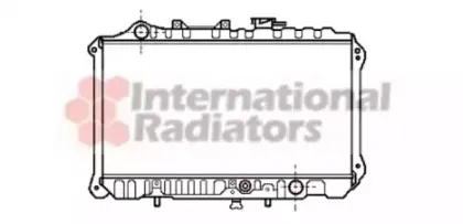 Радиатор, охлаждение двигателя VAN WEZEL купить