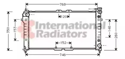Радиатор, охлаждение двигателя VAN WEZEL купить