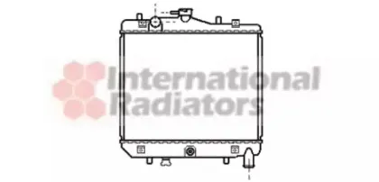 Радиатор, охлаждение двигателя VAN WEZEL купить