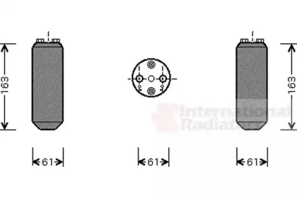 Осушитель, кондиционер VAN WEZEL купить