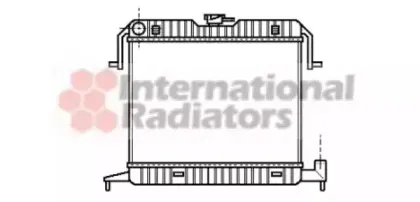 Радиатор, охлаждение двигателя VAN WEZEL купить