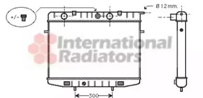 Радиатор, охлаждение двигателя VAN WEZEL купить