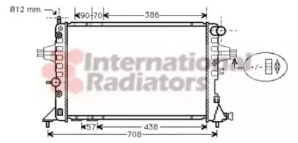 Радиатор, охлаждение двигателя VAN WEZEL купить