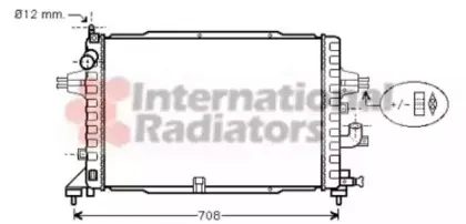 Радиатор, охлаждение двигателя VAN WEZEL купить