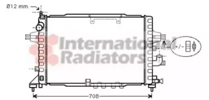 Радиатор, охлаждение двигателя VAN WEZEL купить