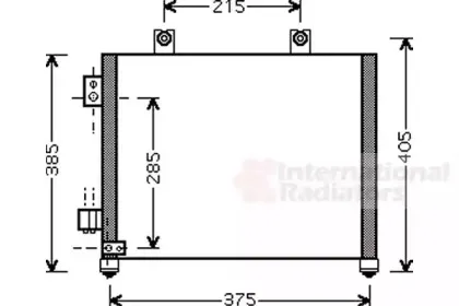 Конденсатор, кондиционер VAN WEZEL купить