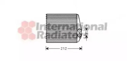 Теплообменник, отопление салона VAN WEZEL купить