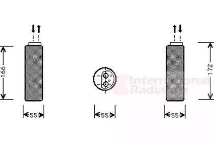 Осушитель, кондиционер VAN WEZEL купить