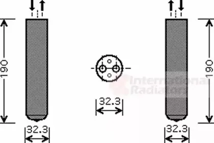 Осушитель, кондиционер VAN WEZEL купить
