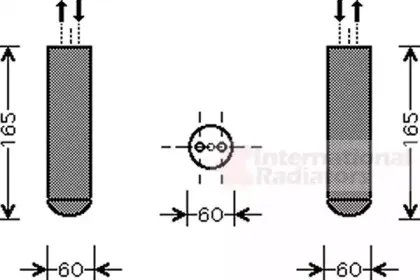 Осушитель, кондиционер VAN WEZEL купить